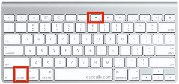 Keystroke for enabling tab key navigation in Mac OS X