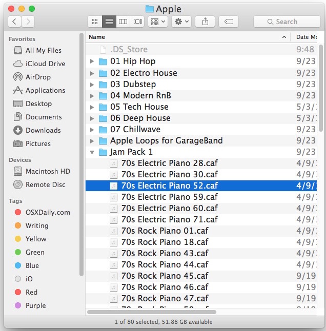 Secret iPhone ringtones on the Mac