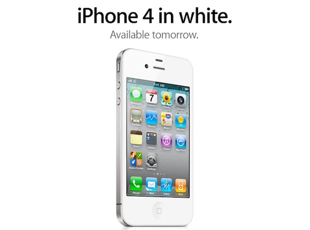white iPhone 4 release date finally
