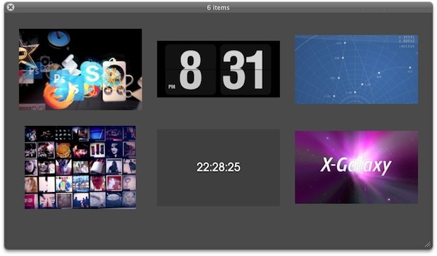 6 free screen savers for Mac OS X