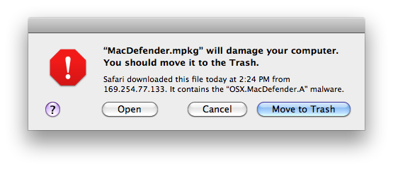 Mac OS X Malware Removal Tool