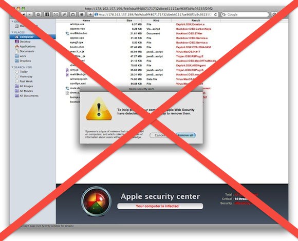 Mac OS X update to address MacDefender Malware