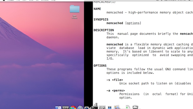 swipe between full screen Terminal in Mac OS X