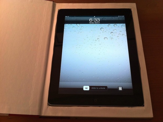 iPad book case