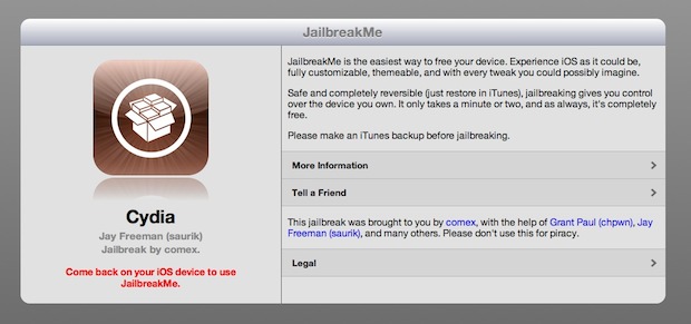 JailbreakMe 3.0