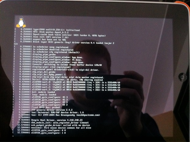 Linux running on iPad