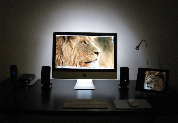 backlit iMac 27"