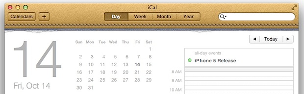 iPhone 5 release date?