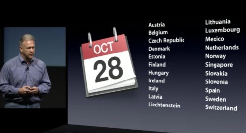 iPhone 4S International Availability