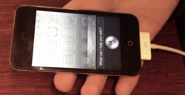 Siri on iPod touch