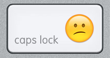 The Caps Lock key on a Mac can be disabled