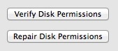 Repair User Permissions in OS X Lion