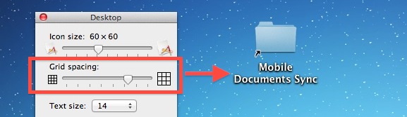 Показывать полные имена файлов на рабочем столе Mac
