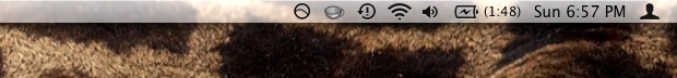 Hide the Spotlight icon in OS X
