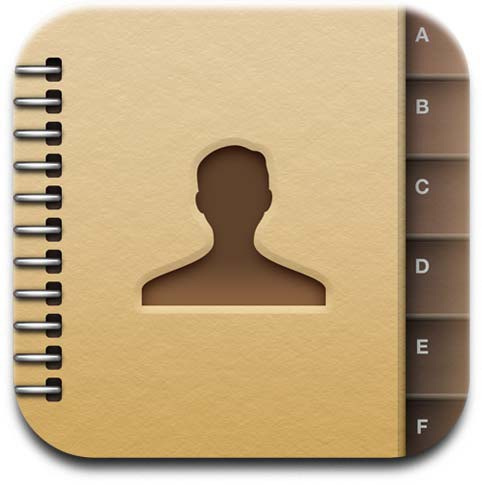 iPhone Contacts Icon