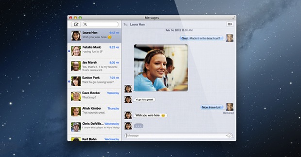 iMessages for Mac