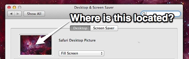 Safari Desktop Picture file location 