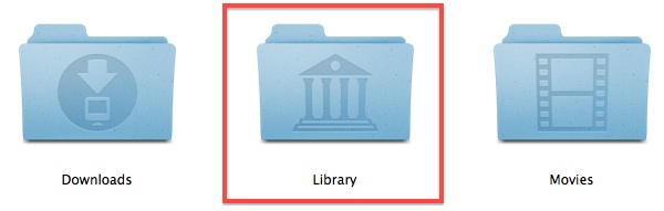 The user Library folder in OS X