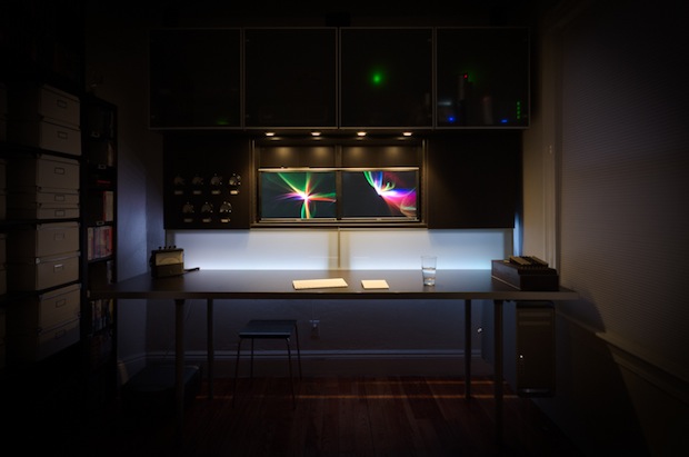 Mac Pro setup in the dark