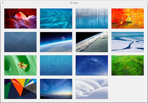 15 Beautiful New Wallpapers from OS X Mountain Lion | OSXDaily