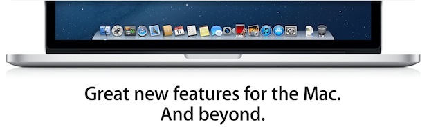 OS X Mountain Lion new features video