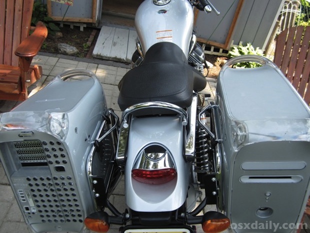 PowerMac G4 Motorcycle saddlebags
