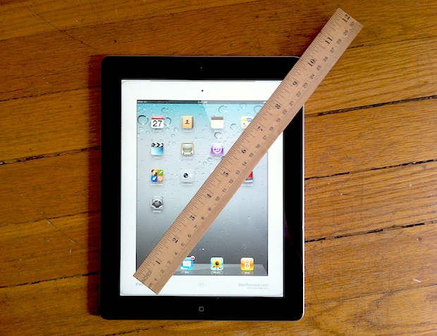 iPad mini mockup on an iPad