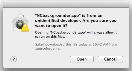 Alert app mac wants to get