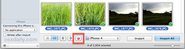 Delete all iPhone photos at once