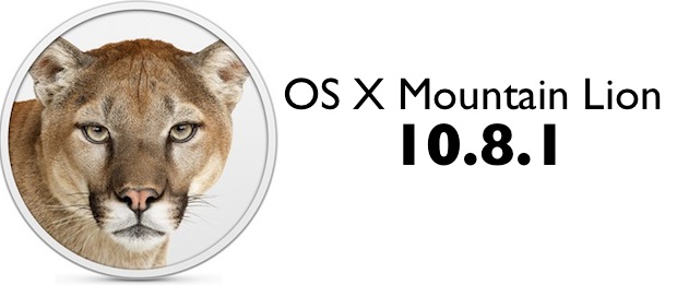 OS X Mountain Lion 10.8.1 Update