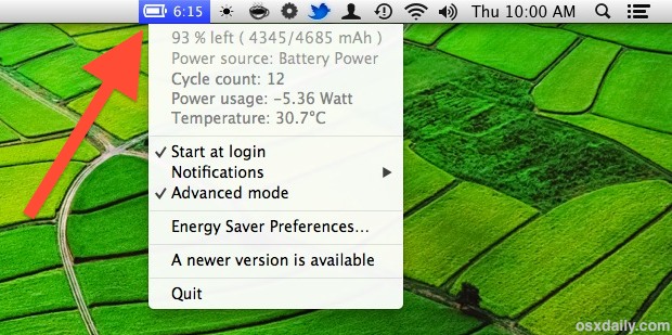 Battery Life in OS X Mountain Lion 10.8.2 improved dramatically