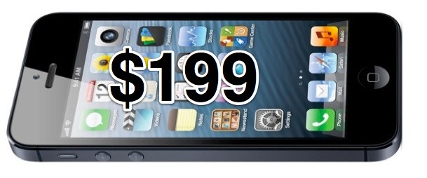 iPhone 5 pricing