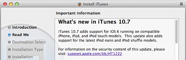 itunes 10.7 download mac