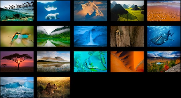National Geographic wallpapers hidden in OS X