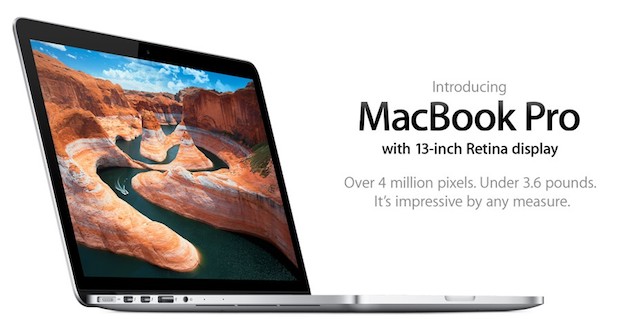 MacBook Pro 13" with Retina Display