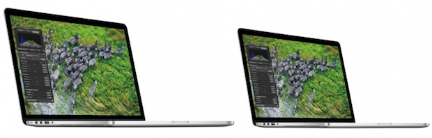 Retina MacBook Pro lineup