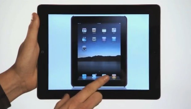 jimmy kimmel skit about the ipad mini something or other
