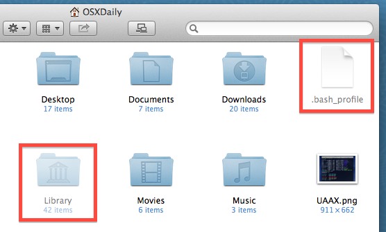 Invisible files now showing in the Finder