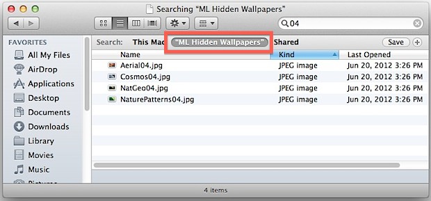 Searching in the current folder set to default