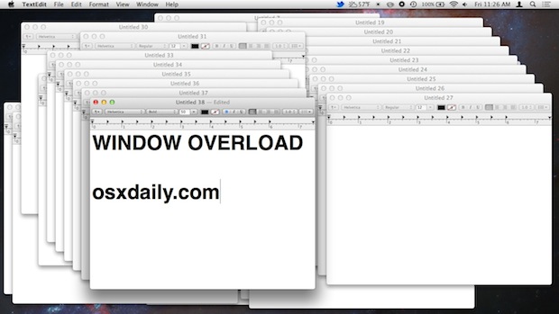 Window Management keystrokes in Mac OS X