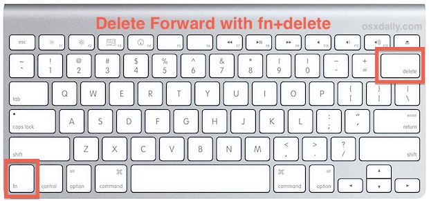 How to Delete on Mac Keyboard?