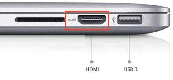 MacBook Pro HDMI port