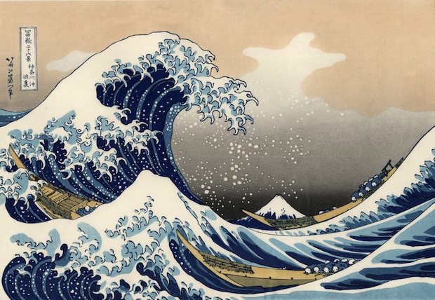 The great wave off Kanagawa wallpaper