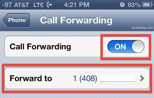 Forward all inbound calls to voicemail