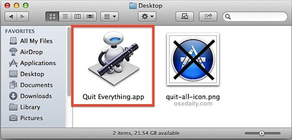 Change an icon in Mac OS X
