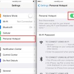 Enable the iPhone Personal Hotspot