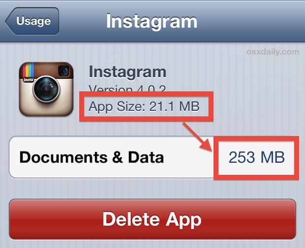 Delete and reinstall bloated apps with large local data