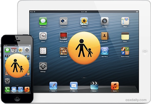 Use Restrictions as Parental Controls for iPhone, iPad, iPod Touch