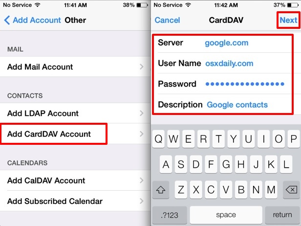 How To Sync Contacts From Iphone To Google Account
