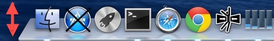 Automatically hide and show the Dock for more usable screen space